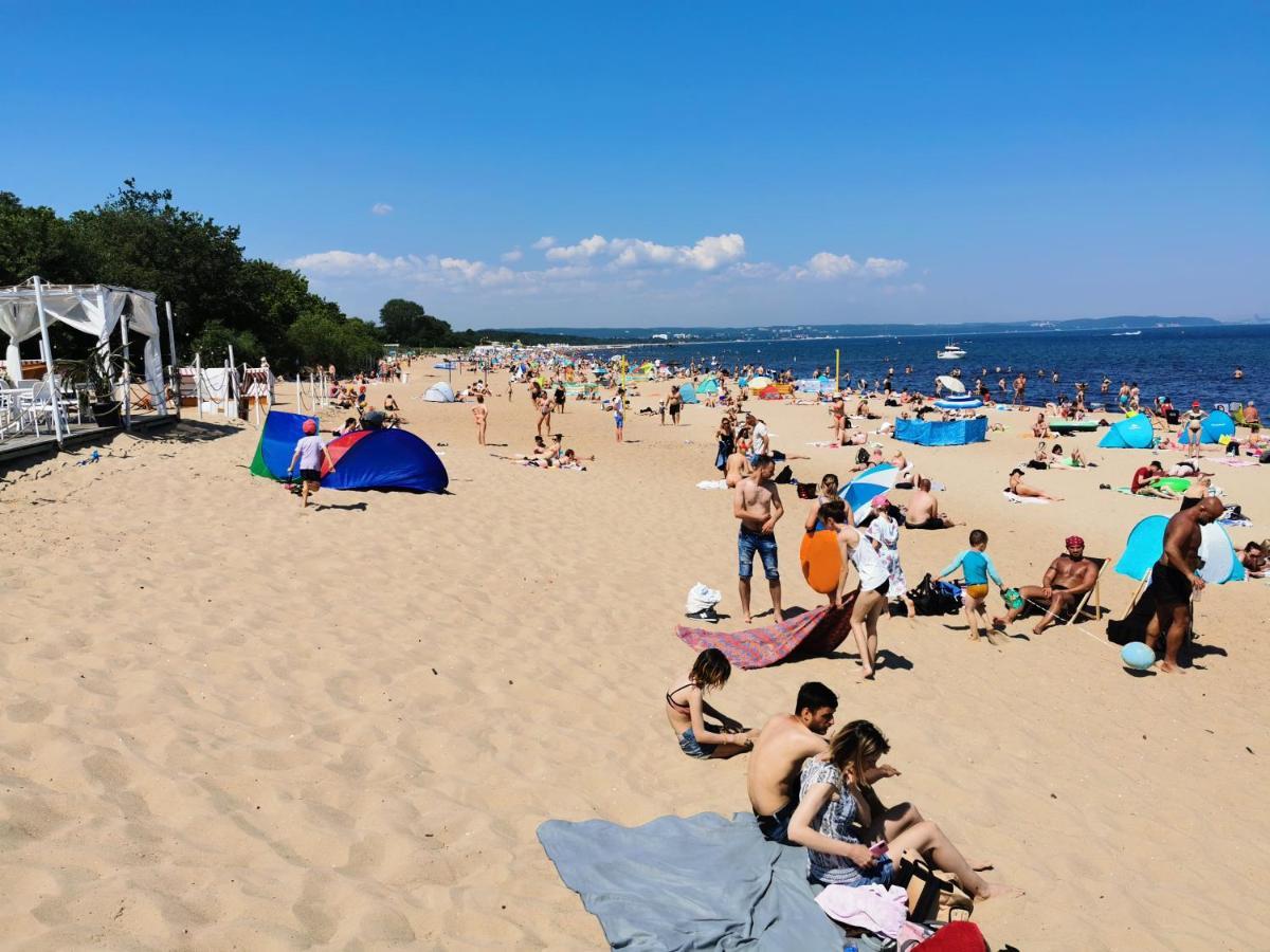 Playa Apartament Z Parkingiem, Promenada Do Mola 格但斯克 外观 照片