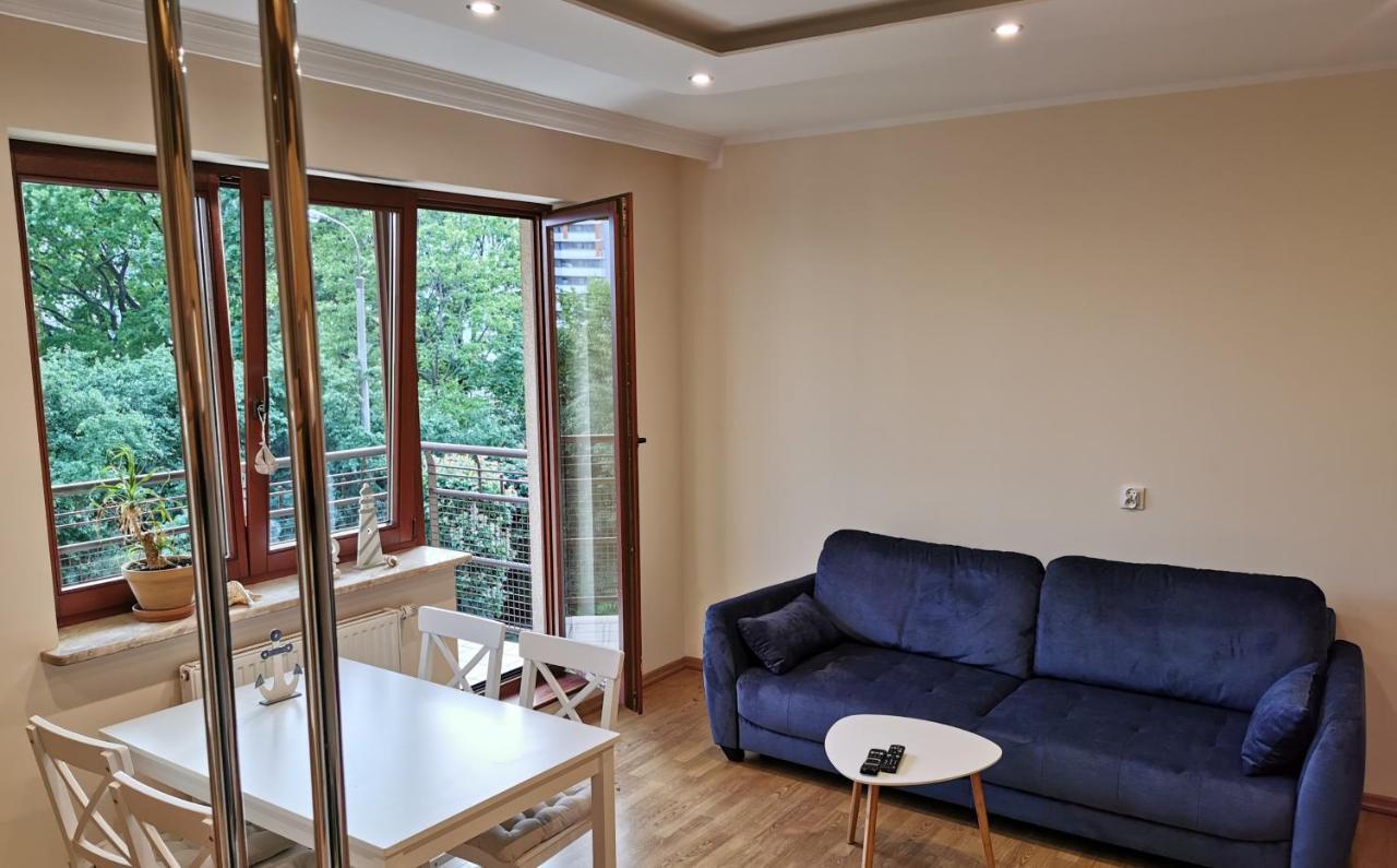 Playa Apartament Z Parkingiem, Promenada Do Mola 格但斯克 外观 照片